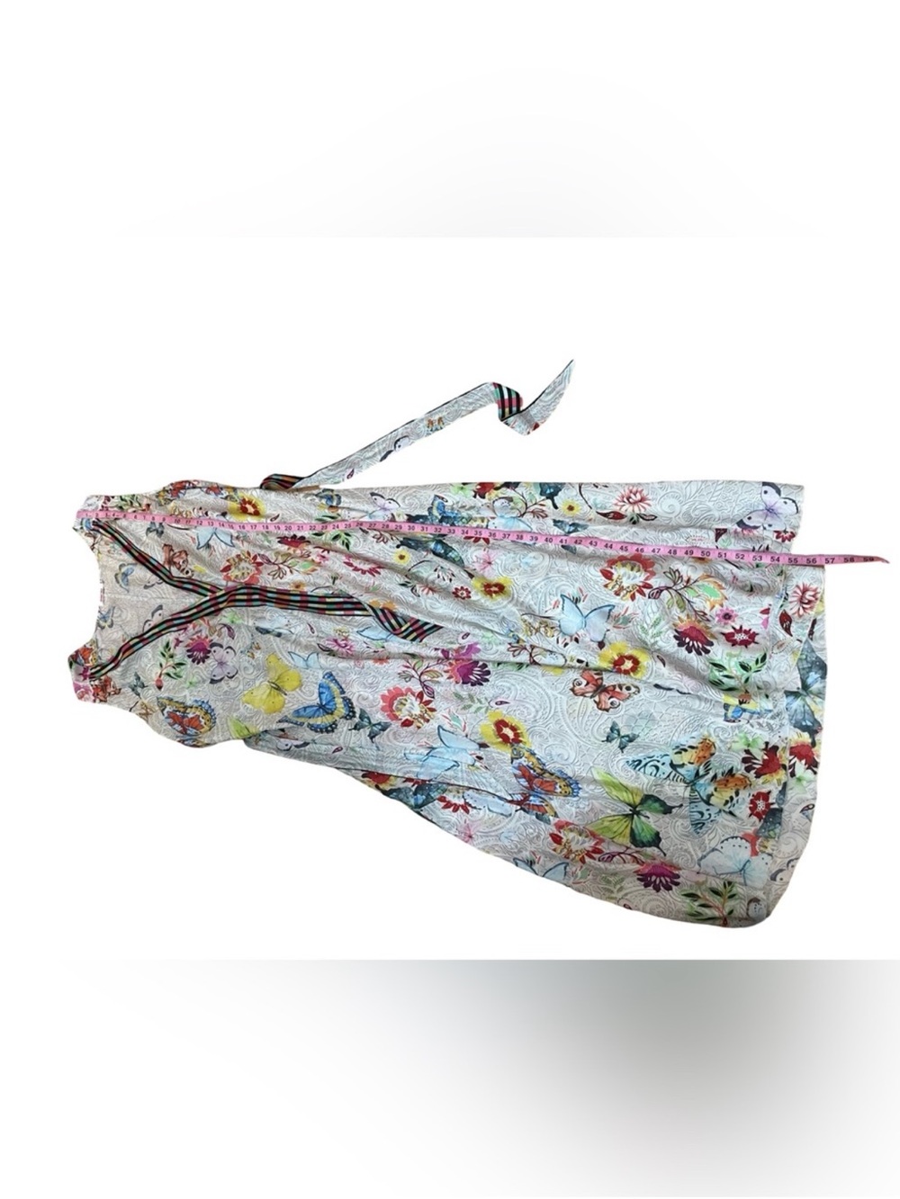 JOHNNY WAS EDITH MAXI DRESS SILK BUTTERFLIES - Picture 12 of 12